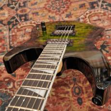 Jackson JS Series Dinky JS20 DKQ 2PT, Amaranth Fingerboard, Transparent Green Burst 【特価】_11