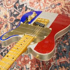 Fender Limited Edition Buck Owens Telecaster Red, Silver and Blue Sparkle【特価】_4