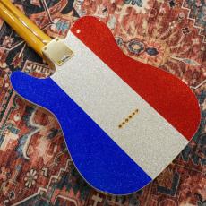 Fender Limited Edition Buck Owens Telecaster Red, Silver and Blue Sparkle【特価】_8