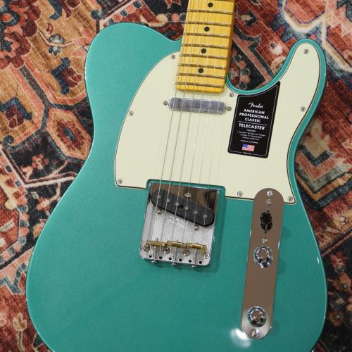 Fender American Professional Classic Telecaster Faded Sherwood Green Metallic / Maple【特価】