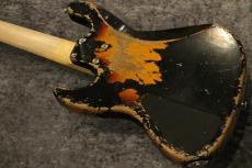 XOTiC Custom Order XJ-1T 5st MH Super Heavy Aged / Black over 3Tone Sunburst #J-3344【4.62kg】_9