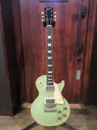 Gibson Custom Shop Murphy Lab 1957 Les Paul Kerry Green Over Sunburst Ultra Heavy Aged