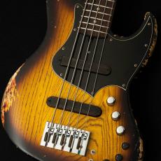 XOTiC XJ-1T 5st Heavy Aged -2 Tone Sunburst / Black Filler-