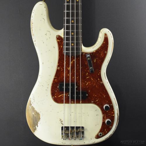 Fender Custom Shop MBS 1961 Precision Bass Relic -Aged Olympic White- by Greg Fessler【3.96kg】