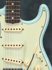 Fender Custom Shop 2020 Namm Limited 1960 Stratocaster Relic Faded Aged Daphne Blue_7