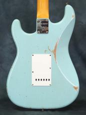 Fender Custom Shop 2020 Namm Limited 1960 Stratocaster Relic Faded Aged Daphne Blue_14