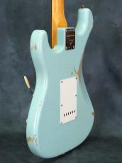 Fender Custom Shop 2020 Namm Limited 1960 Stratocaster Relic Faded Aged Daphne Blue_17
