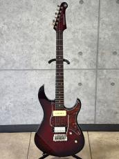 YAMAHA PAC611VFM Pacifica DRB [Dark Red Burst]_2