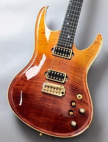 Valenti Guitars Nebula Carved -HAWAIIAN SUNSET- (KS-RUN 2022 #32) 【3.96kg】