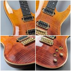 Valenti Guitars Nebula Carved -HAWAIIAN SUNSET- (KS-RUN 2022 #32) 【3.96kg】_3