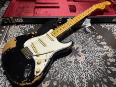 Fender Custom Shop  '69 Stratocaster Heavy Relic / Black_2
