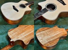 Taylor 【Top Japan Retailer Fair】【Hand Selected】BTO Custom GACE #13034 -Figured Blackwood_10