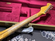 Fender Custom Shop Limited Edition 1955 Stratocaster Bone Tone / HLE Gold Aged Relic_7