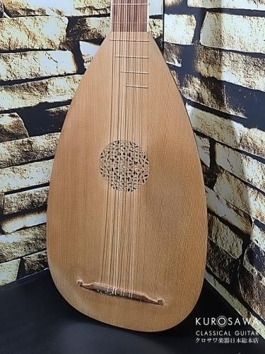 Hirotaka Watanabe 渡辺 広孝 2004年製 6コース バスリュート 6 couse bass lute【日本総本店2F 在庫品】
