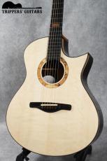 Ogino Guitars OMC (2023)　ジャーマンスプルーストップ&ブラジリアンローズウッドの組み合わせ!_4