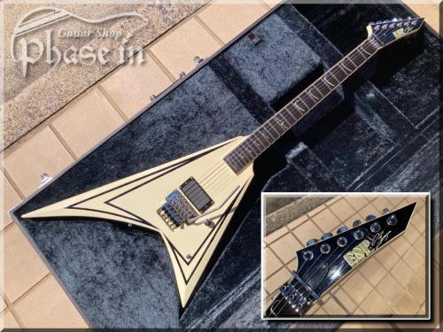 ESP ALEXI SCYTHE / White with Black PinStripe / 2007年