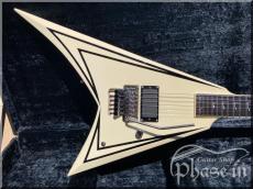 ESP ALEXI SCYTHE / White with Black PinStripe / 2007年_2