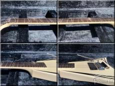 ESP ALEXI SCYTHE / White with Black PinStripe / 2007年_5
