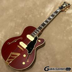D'Angelico Deluxe Series Deluxe 59 Satin Trans Wine_2