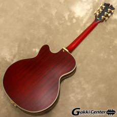 D'Angelico Deluxe Series Deluxe 59 Satin Trans Wine_3