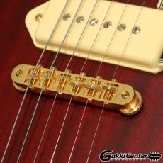 D'Angelico Deluxe Series Deluxe 59 Satin Trans Wine_7