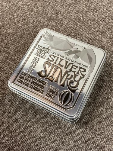 ERNIE BALL #3818 Silver Slinky John Mayer Signature Nickel Wound 10.5-47 3P