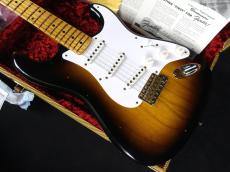 Fender Custom Shop Limited Edition 70th Anniversary 1954 Stratocaster Journeyman Relic Wide-Fade 2-Color Sunburst_3