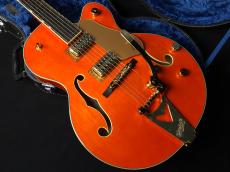 Gretsch Synchromatic Nashville Hollow Body Single-Cut with Bigsby 50's Orange Stain_3