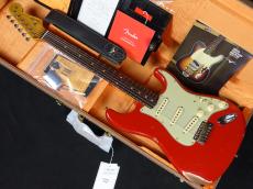 Fender Custom Shop 2025 Collection 1962 Stratocaster Relic Aged Seminole Red_2