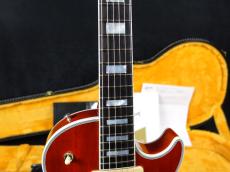 Gibson Custom Shop Demo Guitar/Mod Collection 1957 Les Paul Custom reissue Gloss Sunny Cherry Burst_6