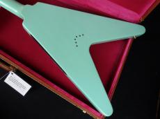 Gibson Custom Shop 1958 Korina Flying V Reissue VOS Kerry Green White Pickguard GH_8