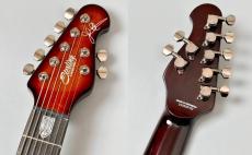 Sterling by MUSIC MAN 【新品特価!】【7-STRING】SBMM MAJ270XFM-BOB Blood Orange Burst Flame Top #240309752【3.04㎏】_8