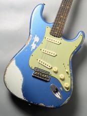 Fender Custom Shop 1960 Stratocaster Heavy Relic - Lake Placid Blue Over Olympic White #CZ588181