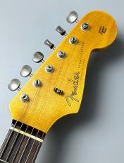 Fender Custom Shop 1960 Stratocaster Heavy Relic - Lake Placid Blue Over Olympic White #CZ588181_5