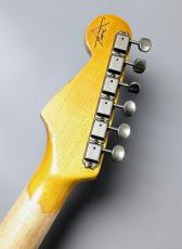 Fender Custom Shop 1960 Stratocaster Heavy Relic - Lake Placid Blue Over Olympic White #CZ588181_10