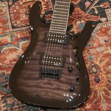 Jackson JS Series Dinky Arch Top JS22Q-7 DKA HT, Amaranth Fingerboard, Transparent Black Burst 【特価】