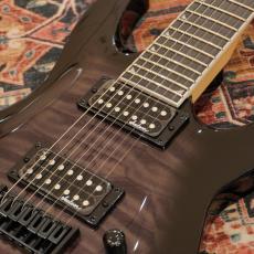 Jackson JS Series Dinky Arch Top JS22Q-7 DKA HT, Amaranth Fingerboard, Transparent Black Burst 【特価】_4