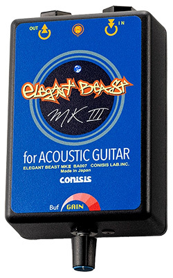 CONISIS ELEGANT BEAST MKIII BA007 for ACOUSTIC GUITAR《バッファー》【オンラインストア限定】