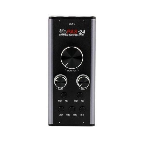 KNA PAS-24 Portable Audio Solution《オーディオインターフェース》【オンラインストア限定】