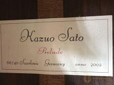 KAZUO SATO Prelude 2002年製 【返品OK】[TMR04]【箕面店在庫】_7