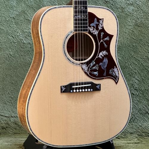 Gibson 【実機動画あり】Custom Shop ~Modern Collection~ Hummingbird Custom Koa -Antique Natural- #20584045【48回迄金利0%対象】【送料当社負担】