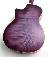 Taylor 【秋のBIGセール!】NAMM Show 2024 Custom C14ce【極杢フレイムメイプル×ライラックワイン】【背中で語るカスタムモデル】