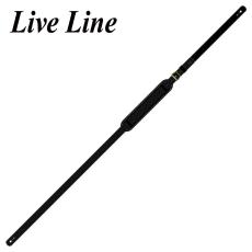 Live Line "TOCHIGI" Leather Straps YR75 -BLK- ギターストラップ