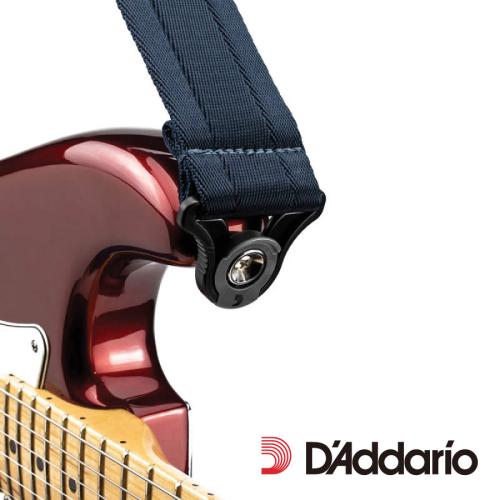 PLANET WAVES by D'Addario Auto Lock Guitar Strap -Midnight- │ ギターストラップ