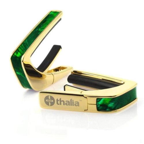 Thalia Capo Exotic Shell GREEN ANGEL WING -24K Gold- │ ギター用カポタスト【オンラインストア限定】