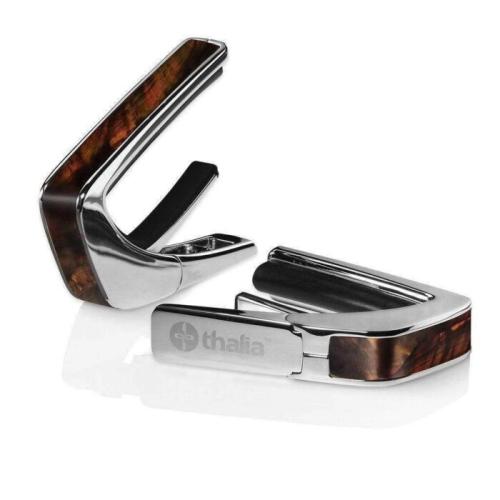Thalia Capo Exotic Shell WHISKEY ANGEL WING -Chrome- │ ギター用カポタスト【オンラインストア限定】