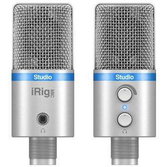 IK Multimedia iRig Mic Studio シルバー 【iOS/Android用マイク】【オンラインストア限定】
