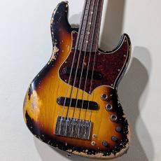 XOTiC XJ-1T 5st Heavy Aged -3Tone Burst w/Matching Head- #J-3608【4.54kg】
