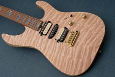 T's DST Pro 24 w/Master Grade Quilt Maple w/ Abalone Block Inray -Natural-【3.24kg】_6