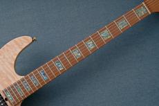 T's DST Pro 24 w/Master Grade Quilt Maple w/ Abalone Block Inray -Natural-【3.24kg】_8